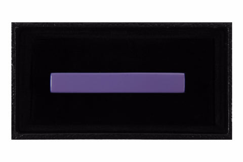 Solid Matte Light Purple Tie Clip