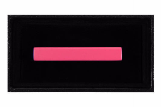 Solid Matte Pink Tie Clip