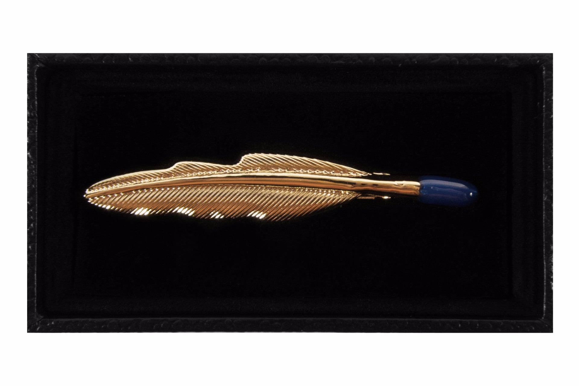 Gold Quill Tie Clip