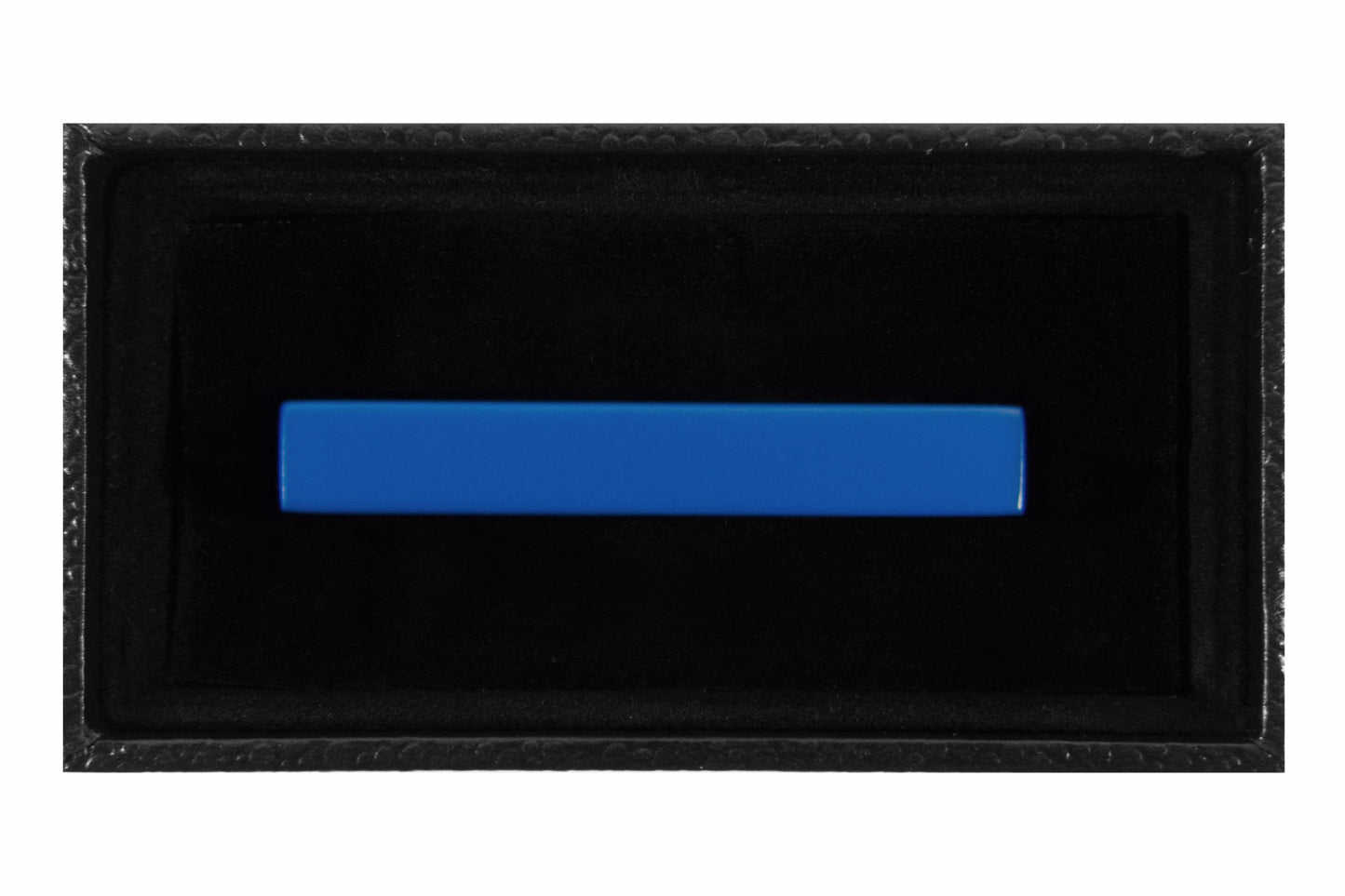 Solid Matte Sky Blue Tie Clip