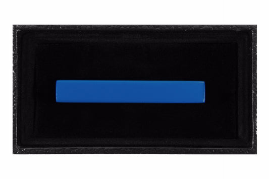 Solid Matte Sky Blue Tie Clip