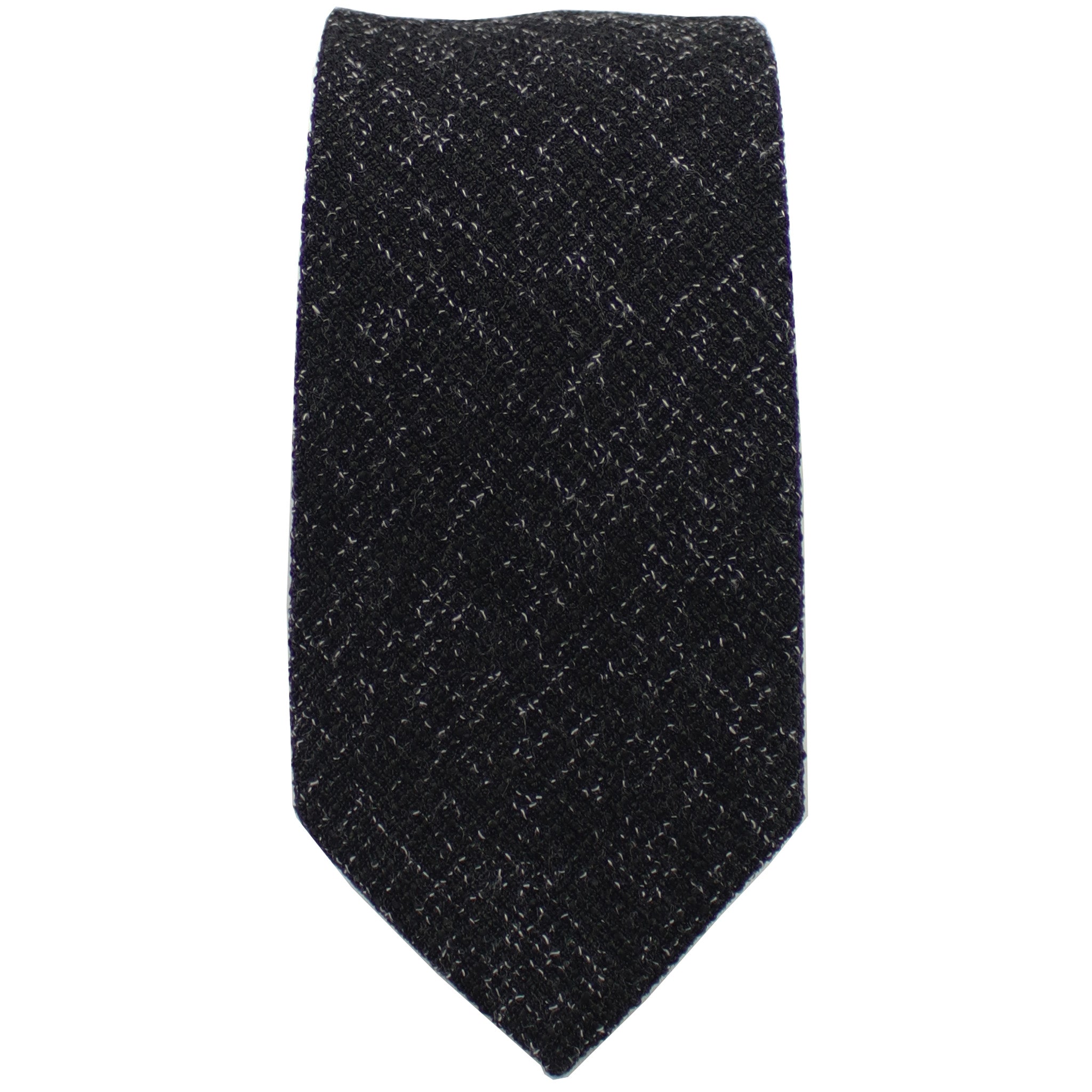 Black Twill Tie from DIBI