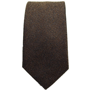 Brown Textured Tie